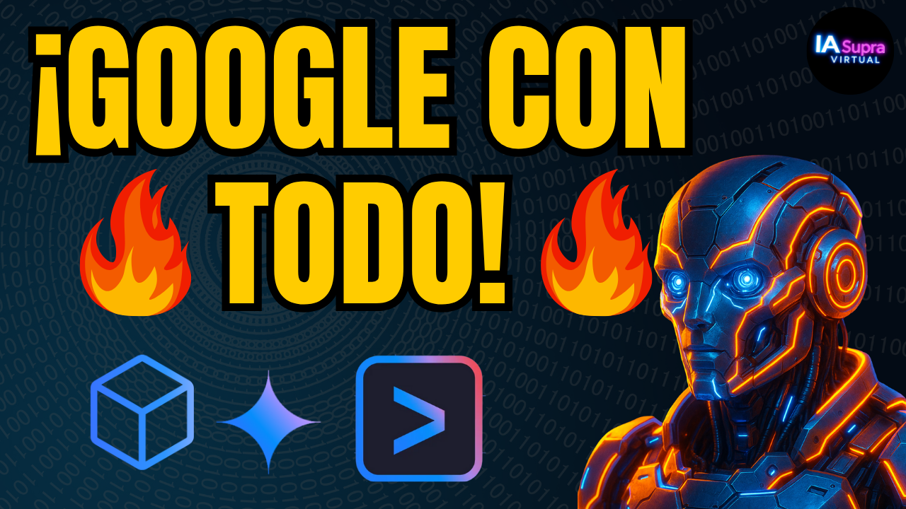¡¡Google le Entra con Todo: Gemini con Comandos y Brazos!! | 💻Supra Virtual 💻 | 25 Junio