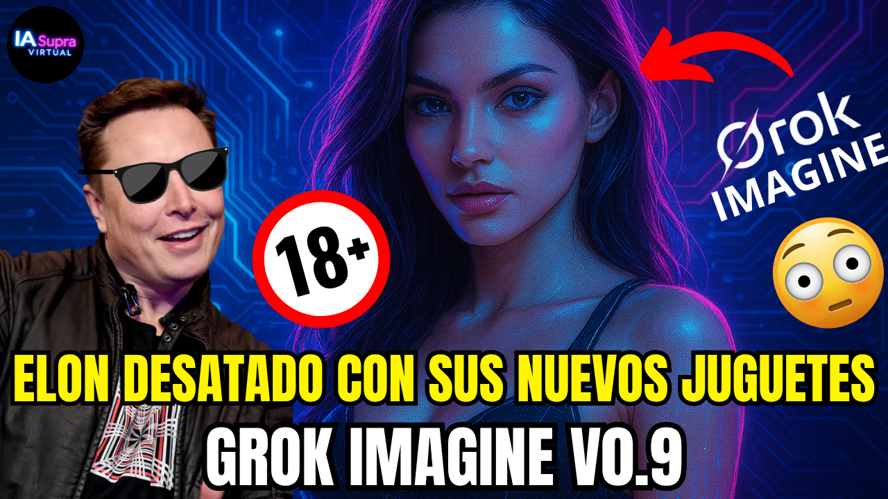 Elon Desatado con sus Nuevos Juguetes: Grok Imagine V0.9