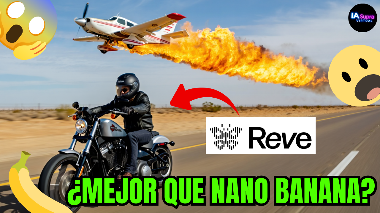 ¡Nano Banana Ya Tiene Competencia: REVE! | 💻Supra Virtual 💻 | 17 Septiembre