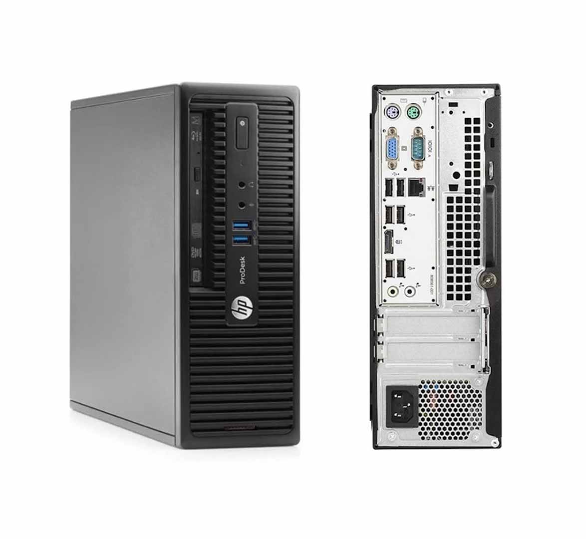 PC HP Prodesk 400 G2, Intel Core i3 (4ta Gen), 8GB RAM, 240GB SSD, Tamaño SFF (Reacondicionado)