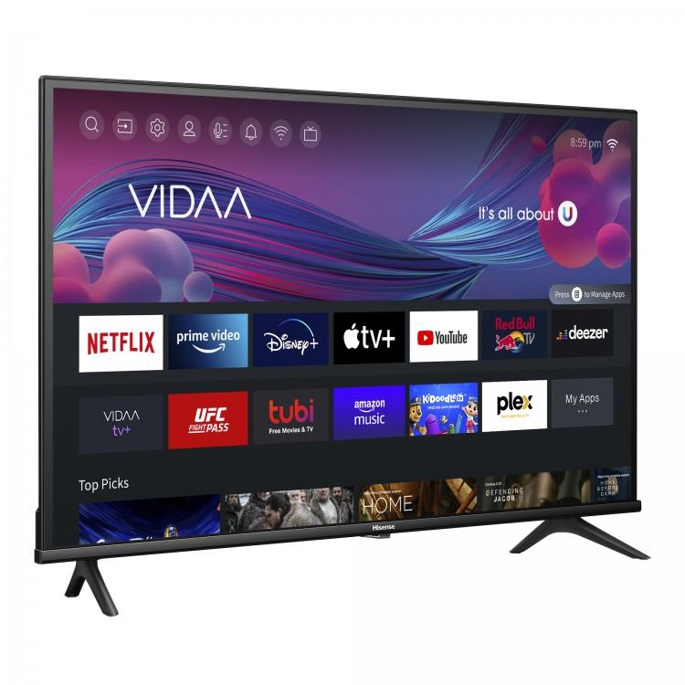 Televisor Hisense 32A4KV, 32 pulgadas, LED HD, 1366 x 768 Pixeles, SMART VIDAA