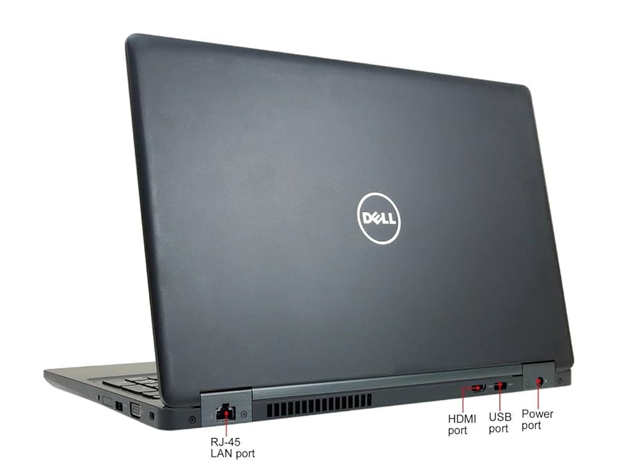 Laptop DELL Latitude 5580, Intel Core i5 (7ma Gen), 16GB RAM, 512GB SSD, 15.5