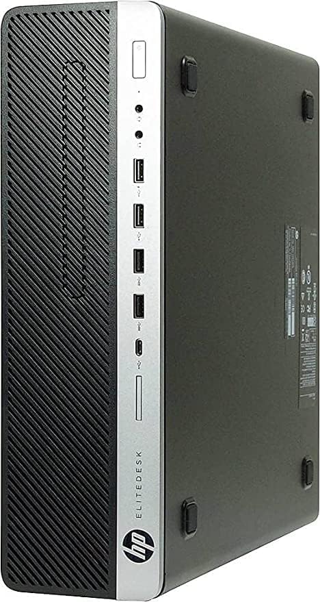 HP Elitedesk 800 G3 Mini computadora de computadora, Intel Quad Core i5, 8GB DDR4 RAM, 240GB SSD, DisplayPort, HDMI, WiFi, Windows 10 Pro (reacondicionado)