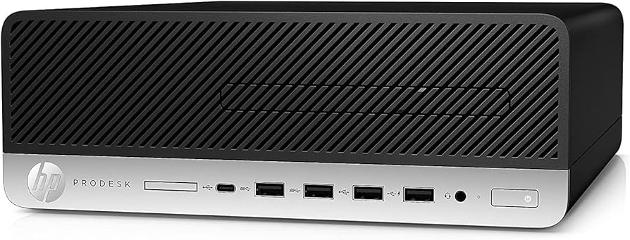 Computadora HP 600 G4 Intel Core i5 (8va GEN), 8GB RAM, 240 GB SDD, tamaño SFF Outlet (Reacondicionado)