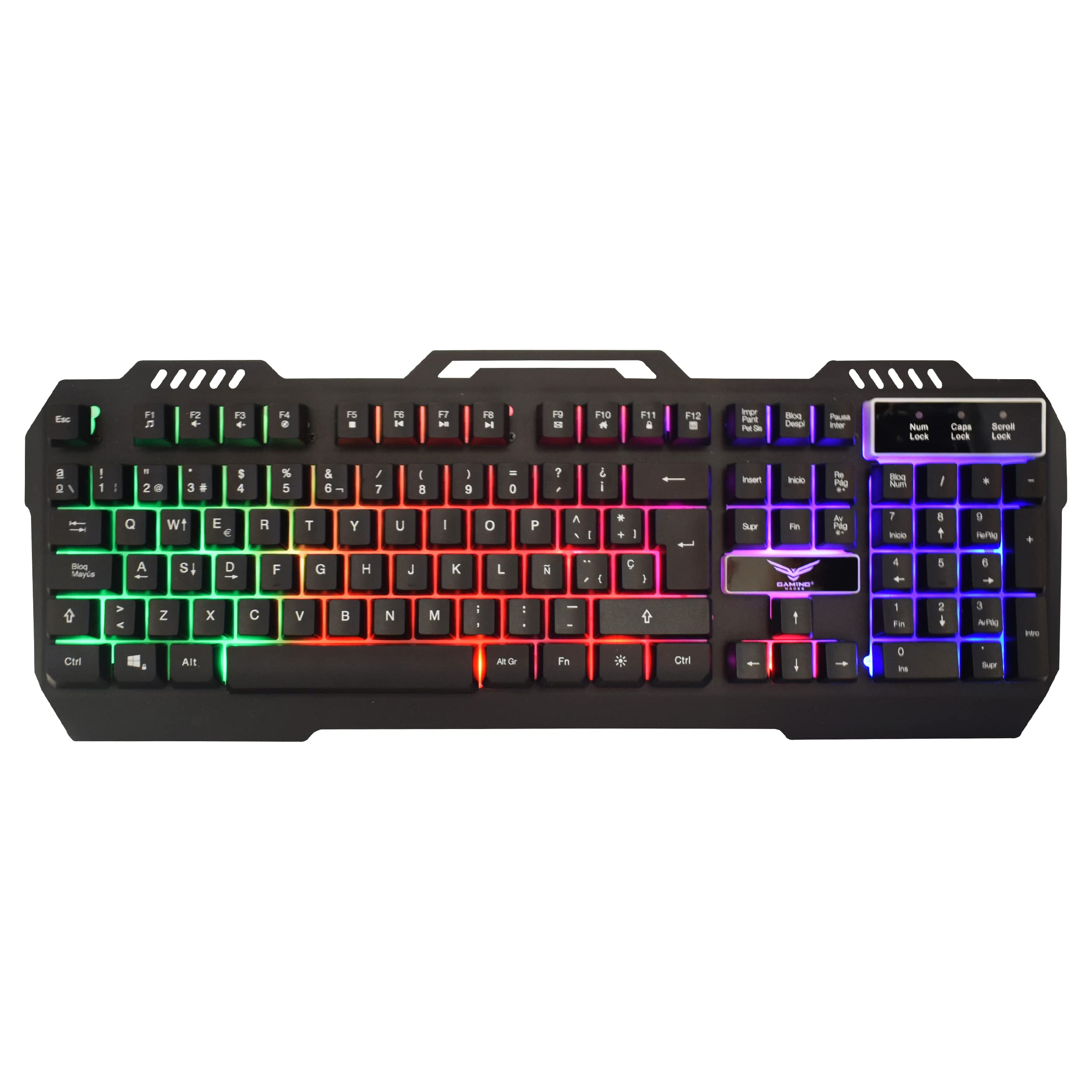 Kit Gamer Naceb Technology NA-0925, USB, Juego, Alámbrico, 2400 DPI