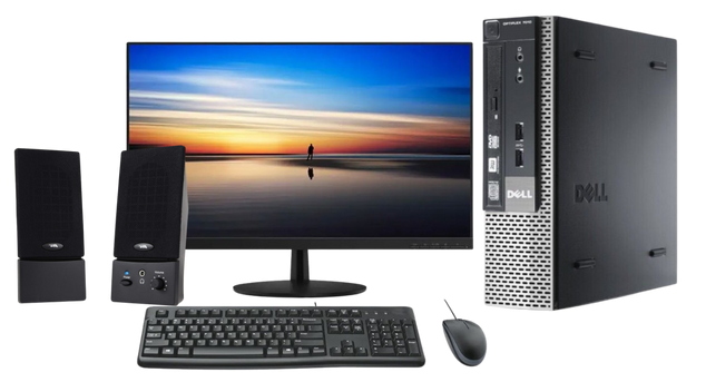 COMBO Computadora de escritorio Dell 790 Intel Core i7 2da, 8GB RAM, 240 GB SDD, DESK