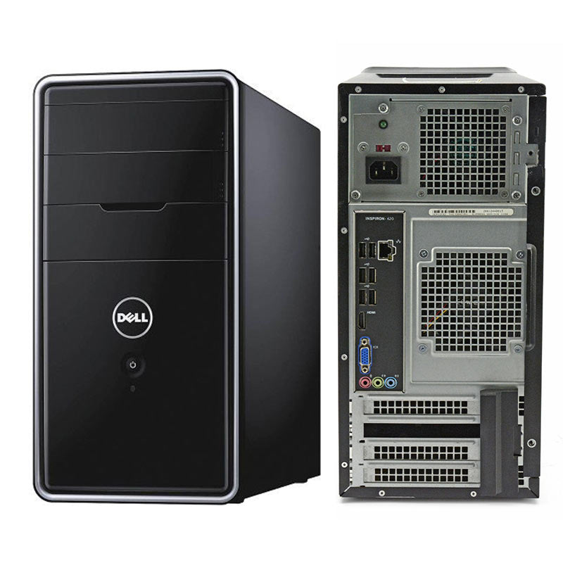 PC DELL INSPIRON 620, PENTIUM-G620, 8GB RAM, 500HD, DESK (Reacondicionada)