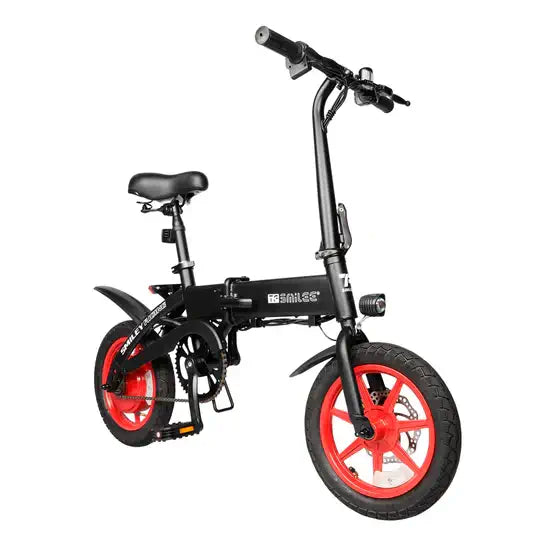 Smilee-S7 Bicicleta Eléctrica Plegable, 14”, Velocidad Max. 25 km/h. (Precio en Dolares)