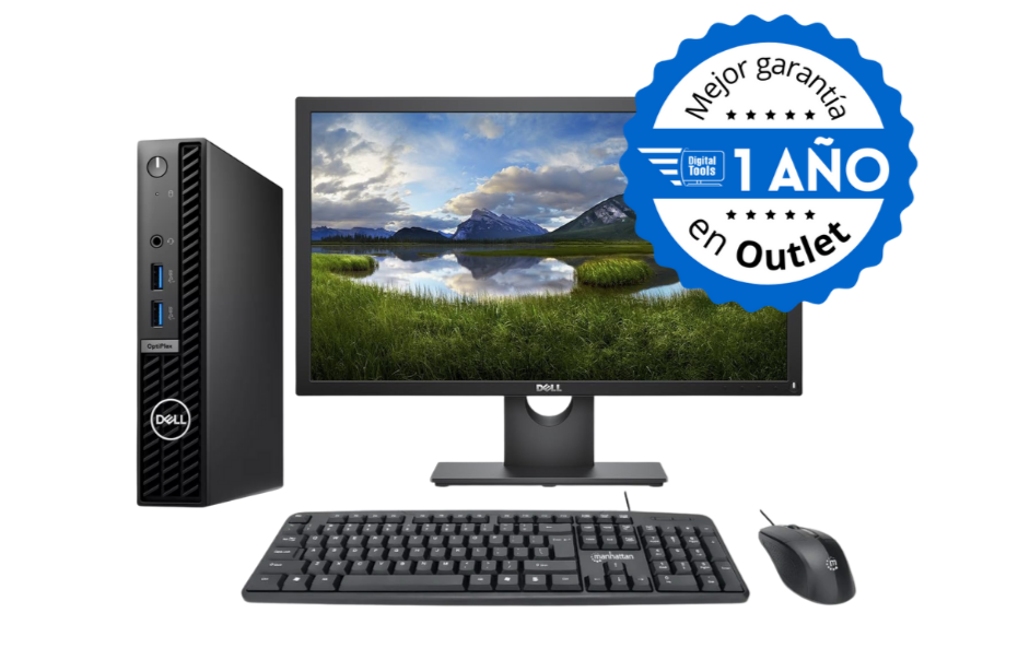 COMBO PC DELL OPTIPLEX 7010, INTEL CORE I5 13va, 16GB RAM, 256GB SSD, MINI. Monitor 22