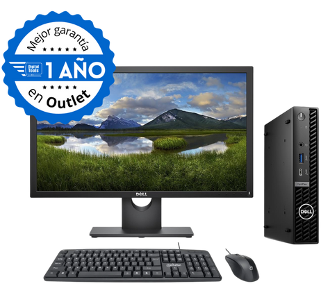 COMBO PC Dell 3070, Intel Core I5 (9na GEN), 16GB RAM, 240GB SSD, USSF. Monitor 22