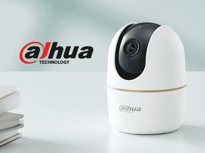 DAHUA DH-H3A - Cámara IP Domo Motorizado Wifi de 3 Megapíxeles con IA, autotracking, audio bidireccional (micrófono y altavoz), sirena integrada, IR de 10 m, detección de humanos y ranura MicroSD