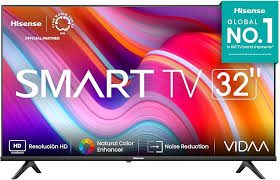 Televisor Hisense 32A4NV, 32 pulgadas, LED HD, 1366 x 768 Pixeles, VIDAA SMART TV