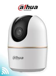 DAHUA DH-H3A - Cámara IP Domo Motorizado Wifi de 3 Megapíxeles con IA, autotracking, audio bidireccional (micrófono y altavoz), sirena integrada, IR de 10 m, detección de humanos y ranura MicroSD