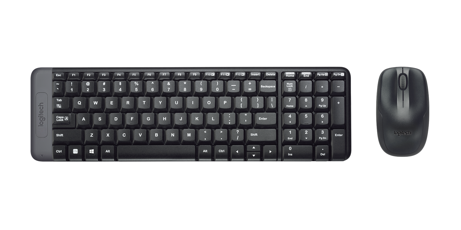 KIT DE TECLADO Y MOUSE INALAMBRICO MK220 MARCA LOGITECH